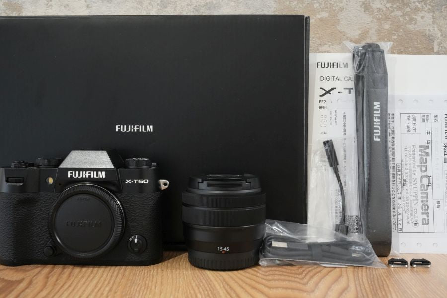 FUJIFILM X-T50 XC15-45mmレンズキット 付属品完備
