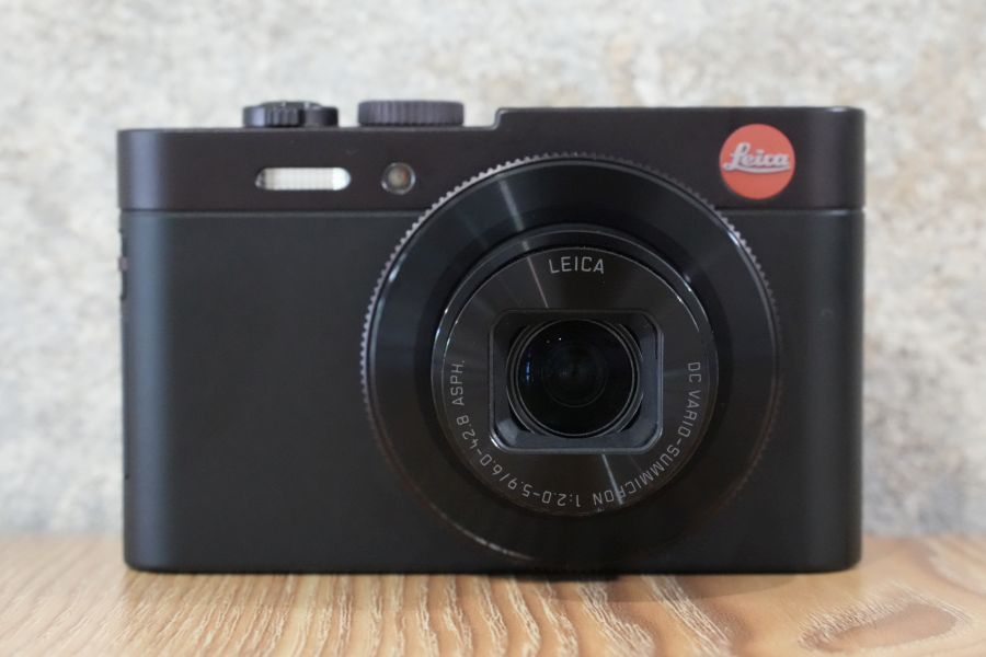 LEICA C Typ112 ダークレッド レザーケース付き
