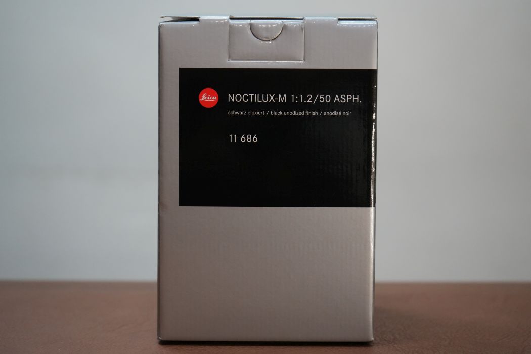 【未使用品】LEICA Noctilux M50mm f1.2 ASPH. black anodized finish 11686