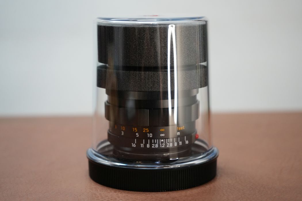 【未使用品】LEICA Noctilux M50mm f1.2 ASPH. black anodized finish 11686