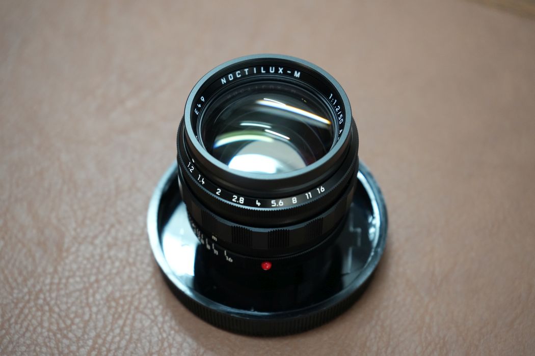 【未使用品】LEICA Noctilux M50mm f1.2 ASPH. black anodized finish 11686