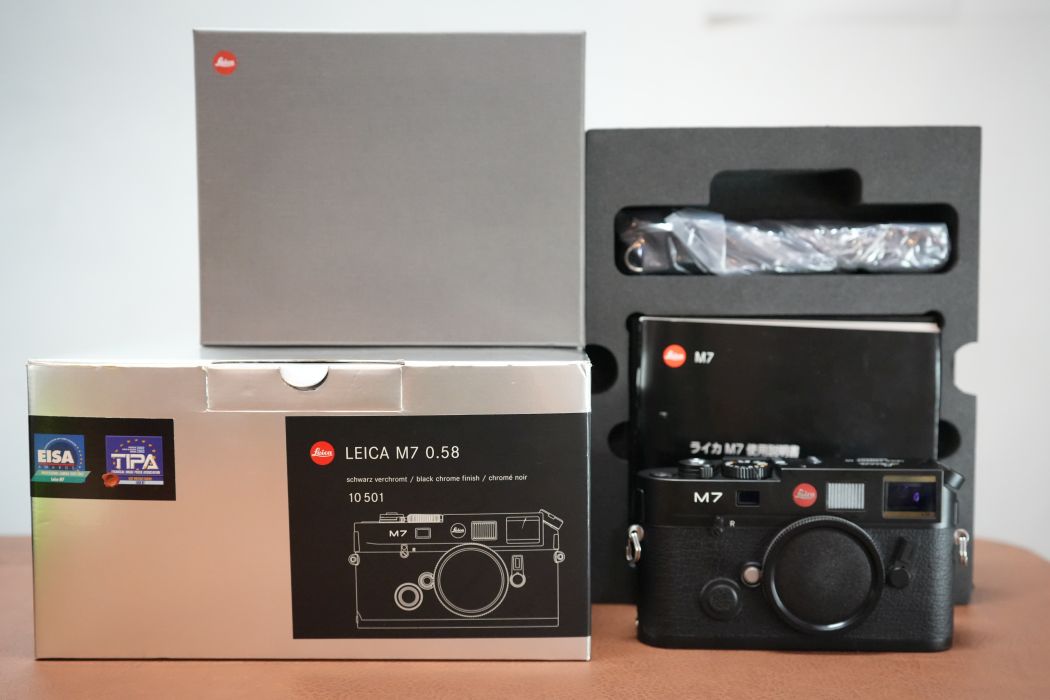 LEICA M7 0.58 JAPAN Black Chrome