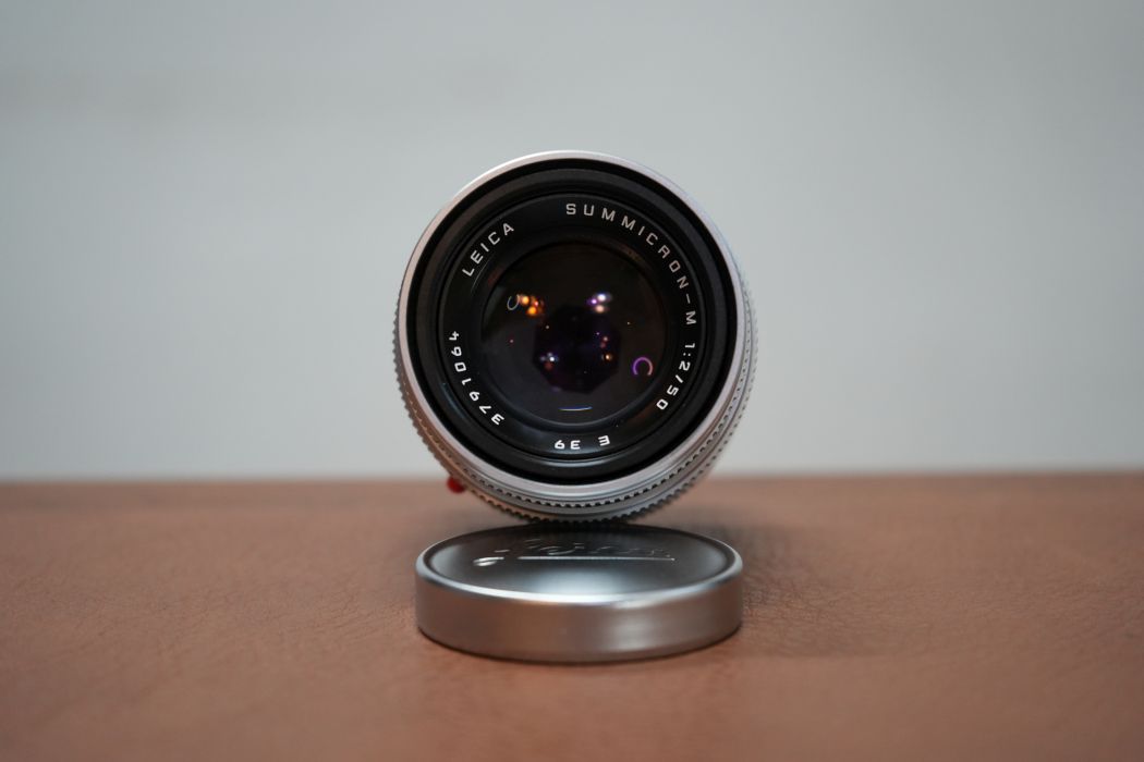 LEICA Summicron M50mm f2.0 4th Silver フード組み込み