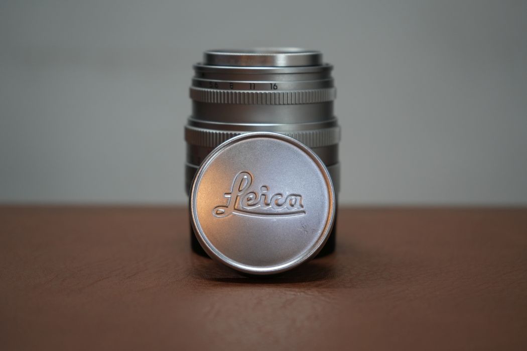 LEICA Summicron M50mm f2.0 4th Silver フード組み込み
