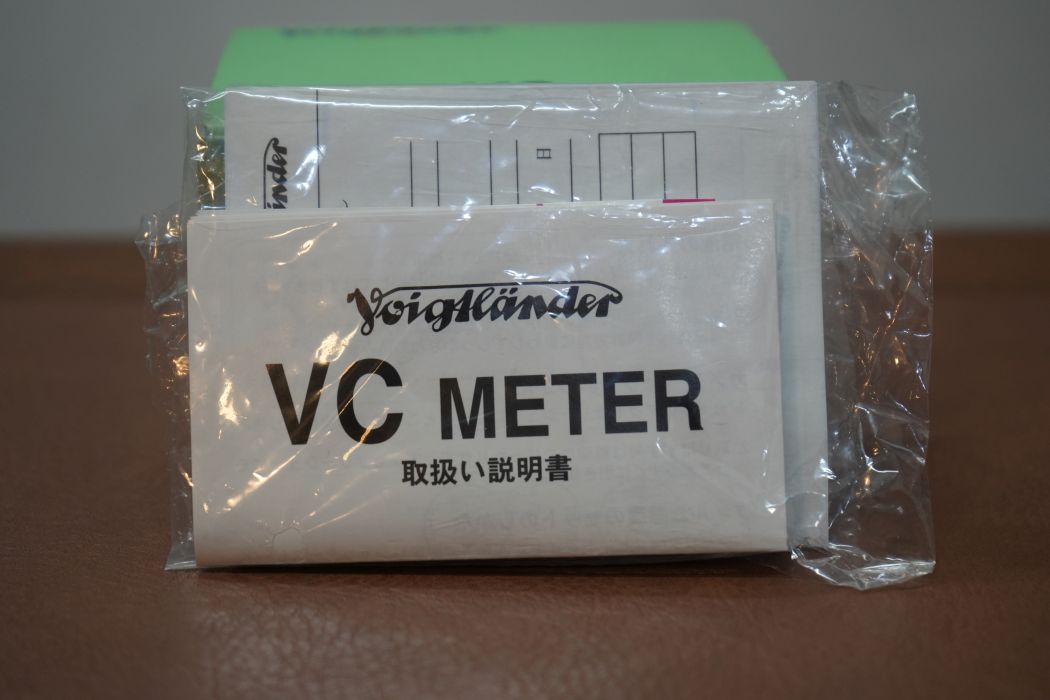 Voigtlander VC METER Silver シルバー 箱あり