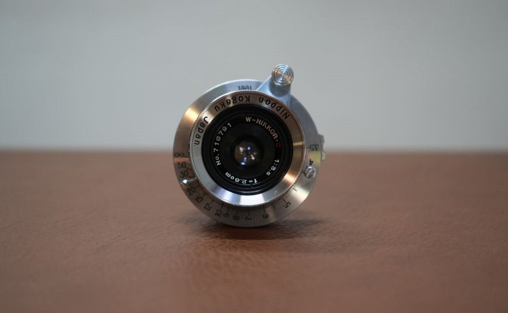 Nikon Nippon Kogaku W-NIKKOR C 2.8cm f3.5 Lマウント