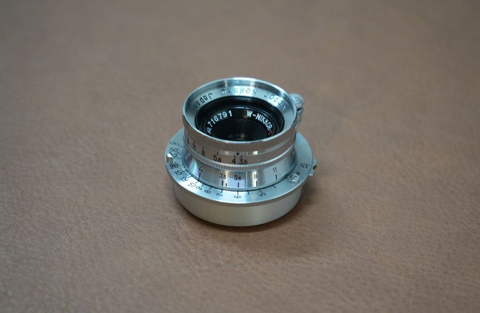 Nikon Nippon Kogaku W-NIKKOR C 2.8cm f3.5 Lマウント