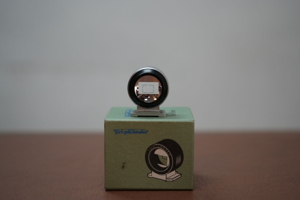 Voigtlander 50mm ビューファインダー Silver 箱あり