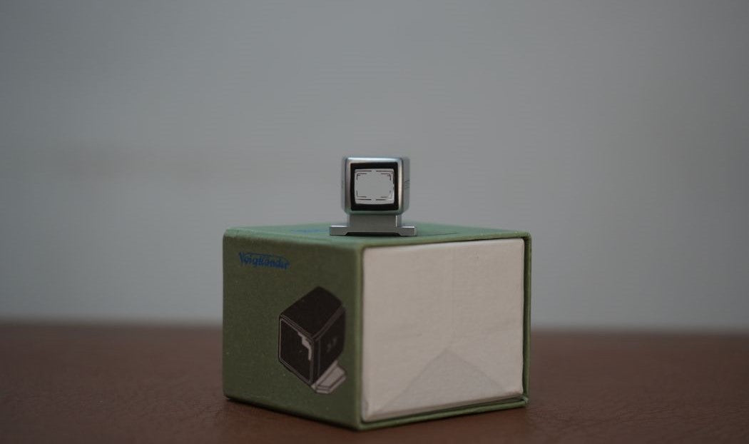 Voigtlander 28mm/35mm ミニビューファインダー M Silver 箱