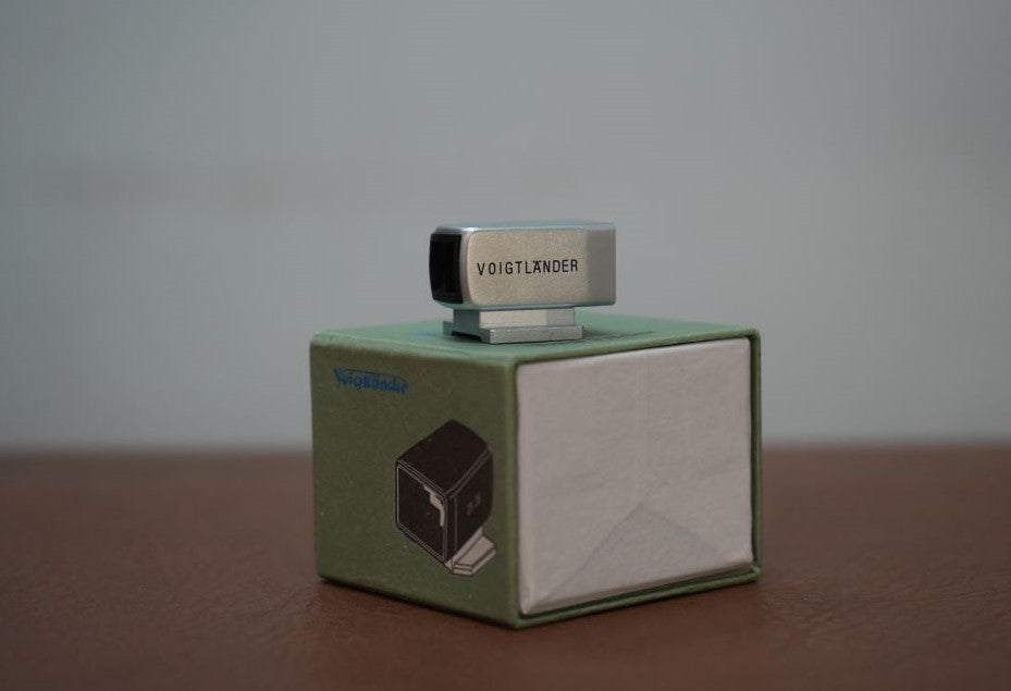 Voigtlander 28mm/35mm ミニビューファインダー M Silver 箱