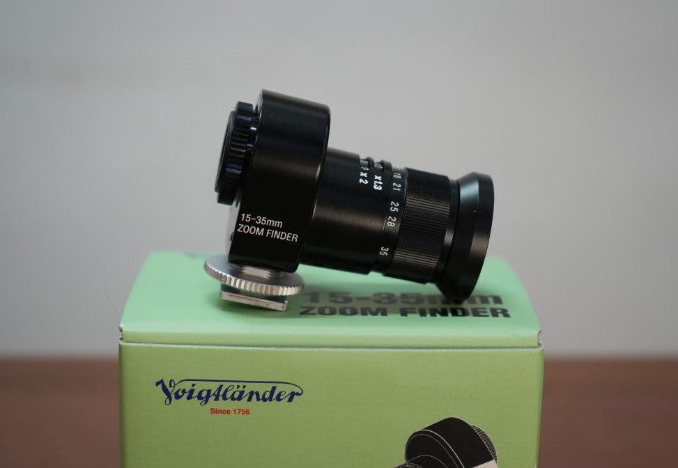 Voigtlander 15-35mm ZOOM FINDER ファインダー Typ B Black 箱