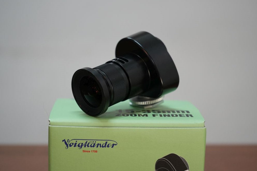 Voigtlander 15-35mm ZOOM FINDER ファインダー Typ B Black 箱