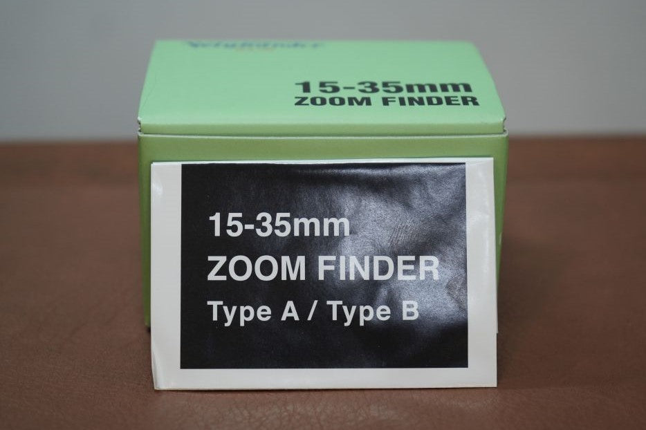 Voigtlander 15-35mm ZOOM FINDER ファインダー Typ B Black 箱