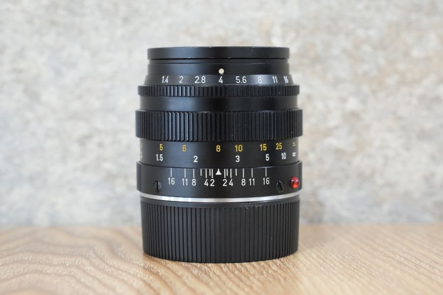 ライカ｜ズミルックス M50mm/F1.4（2nd）後期型 ブラッククローム 新品)Leica (ライカ) ズミルックス M50mm F1.4 ASPH. 11728