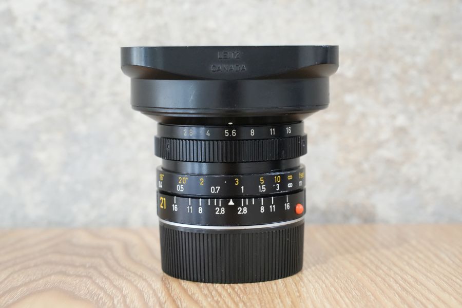 LEICA Elmarit M21mm f2.8 1st 前期 最短0.4m 1982年製 OH済み