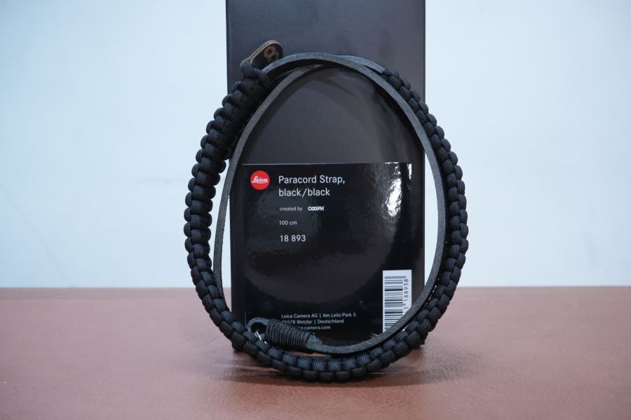 LEICA 18893 Paracord Strap black COOPH