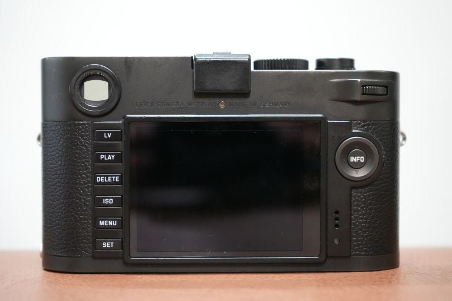 LEICA M Monochrom Typ246 Black Chrome 点検証明書付き