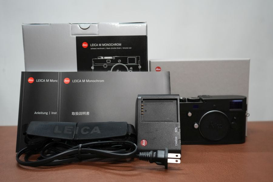 LEICA M Monochrom Typ246 Black Chrome 点検証明書付き