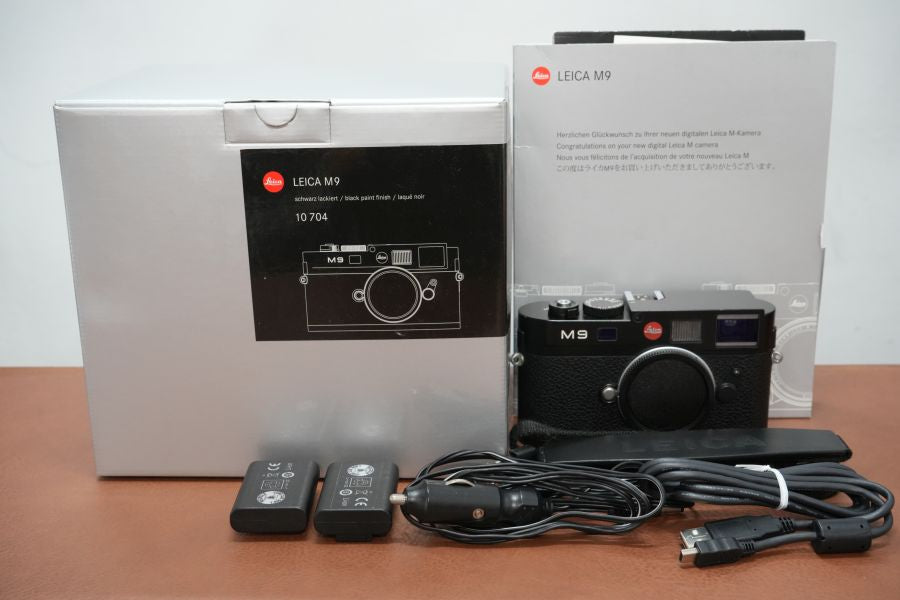 LEICA M9 Black Paint 箱付き ※CCD対策済み