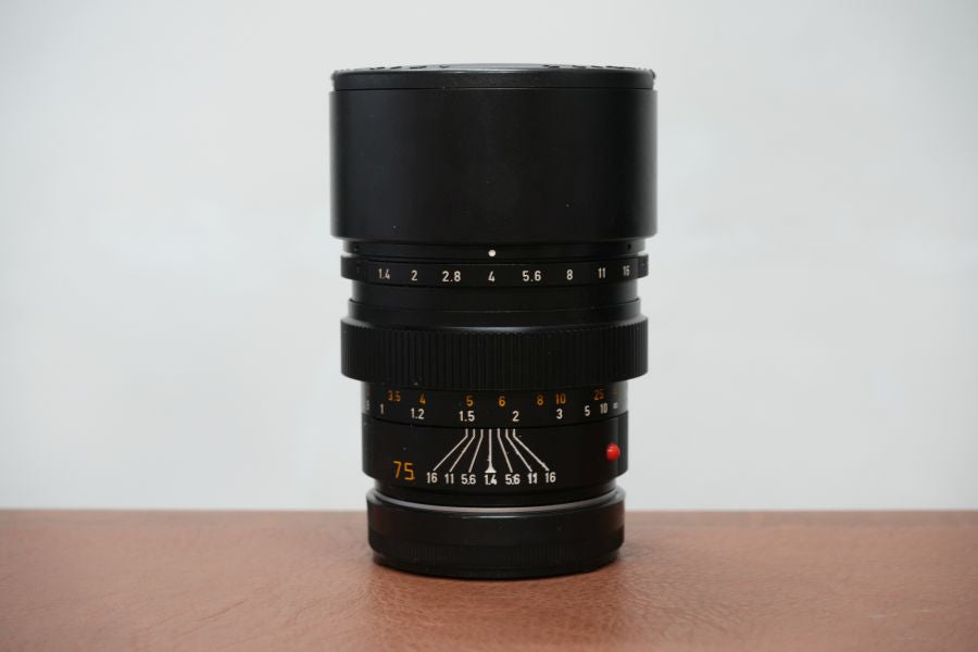 LEICA Summilux M75mm f1.4 2nd Black