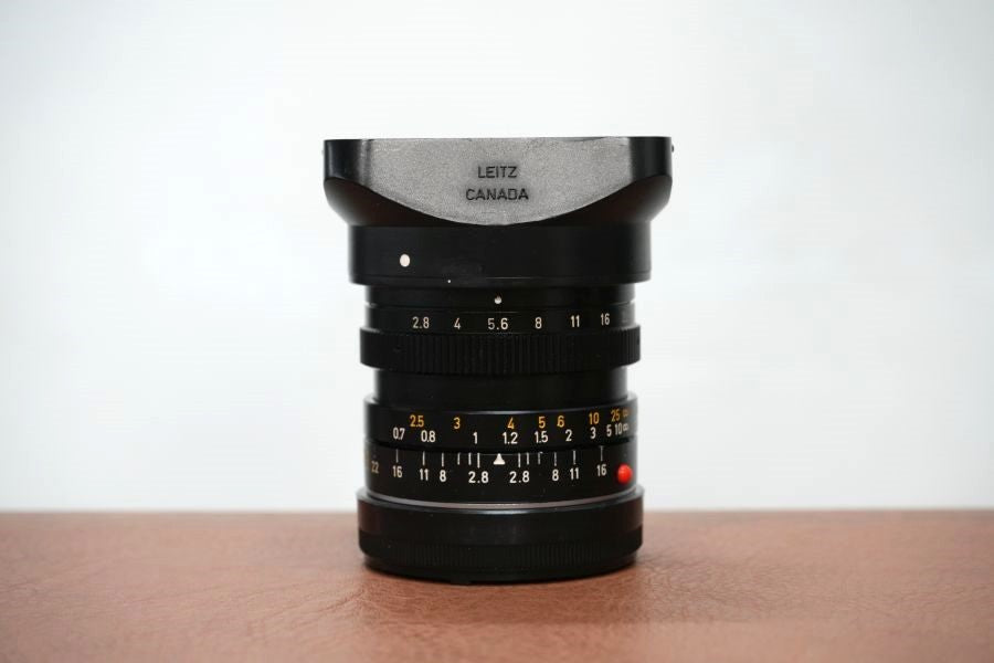 LEICA Elmarit M28mm f2.8 3rd フード付き