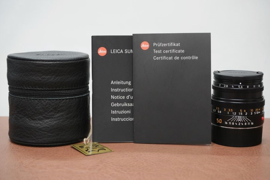 LEICA Summicron M50mm f2.0 Black 6bit 11826