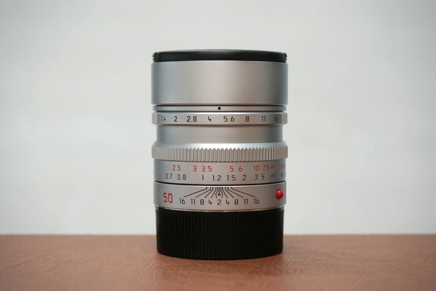 LEICA Summilux M50mm f1.4 ASPH. Silver 6bit 11892