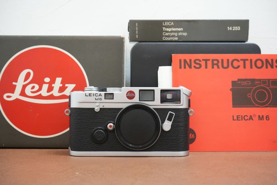 LEICA M6 Silver ERNST WETZLAR GMBH刻印 箱付き OH済み