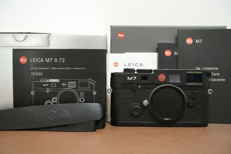 LEICA M7 0.72 JAPAN Black 箱付き