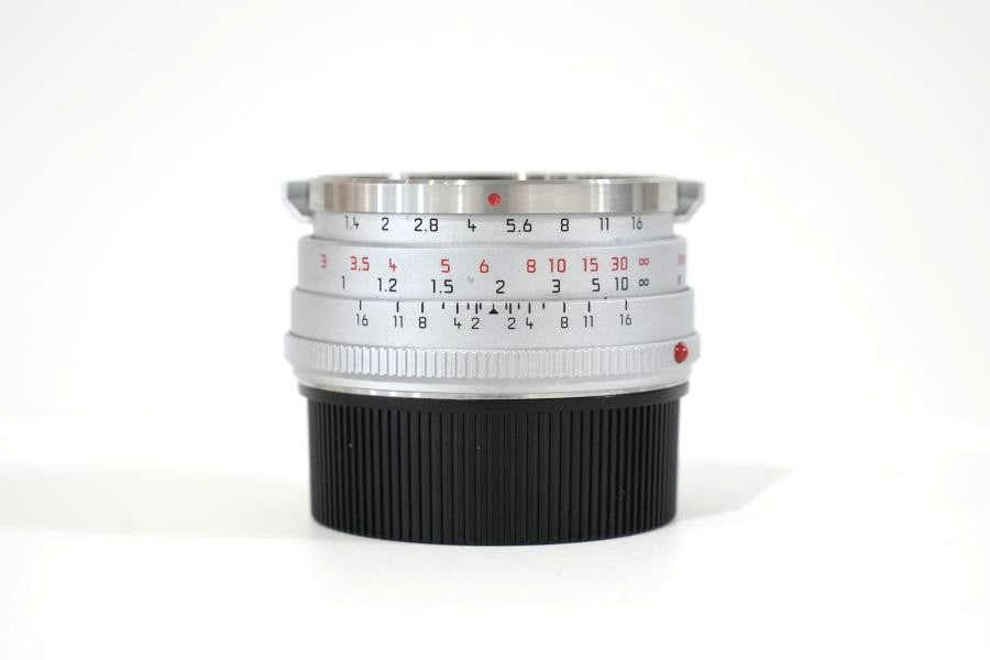 Leica summilux 35mm 11301 復刻スチームリム　美品 LEICA Summilux M35mm f1.4 11301 復刻 スチールリム – まるかめら