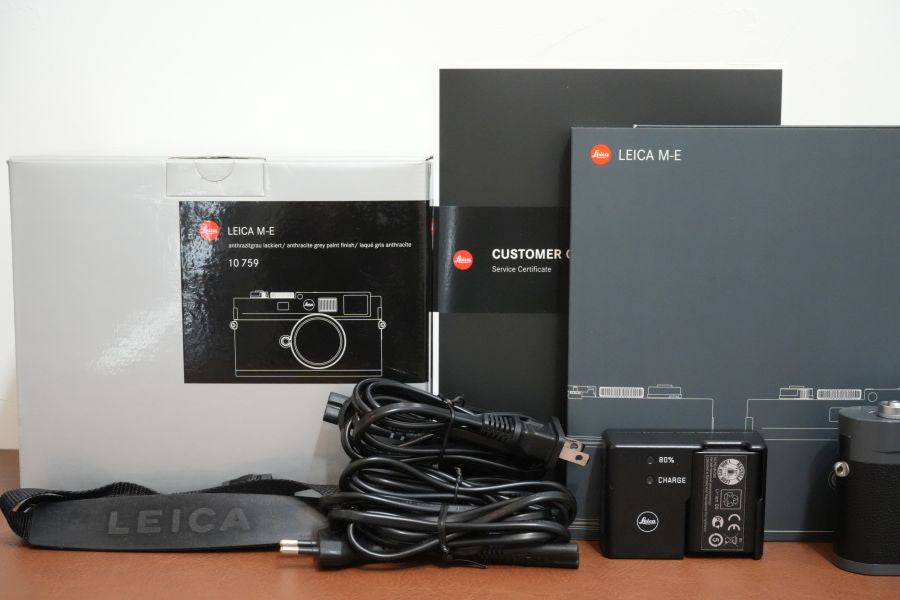 LEICA M-E Typ220 アンスラサイトグレー 最終ロット WETZLAR刻印