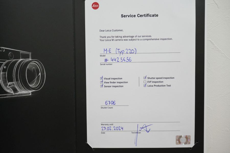 LEICA M-E Typ220 アンスラサイトグレー 最終ロット WETZLAR刻印