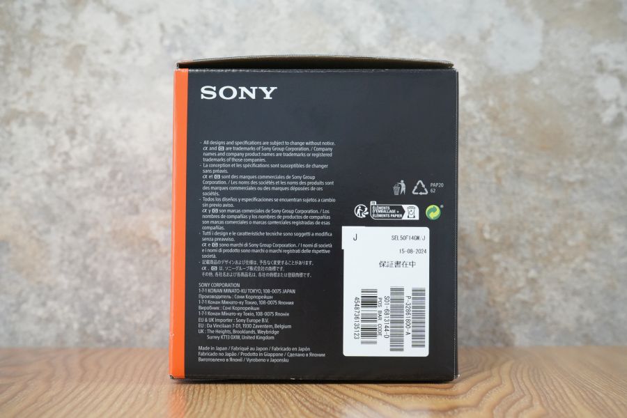 SONY FE 50mm F1.4 GM SEL50F14GM