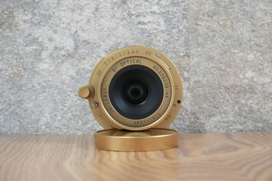 TTArtisan M28mm F5.6 Gold 500本限定 箱付き