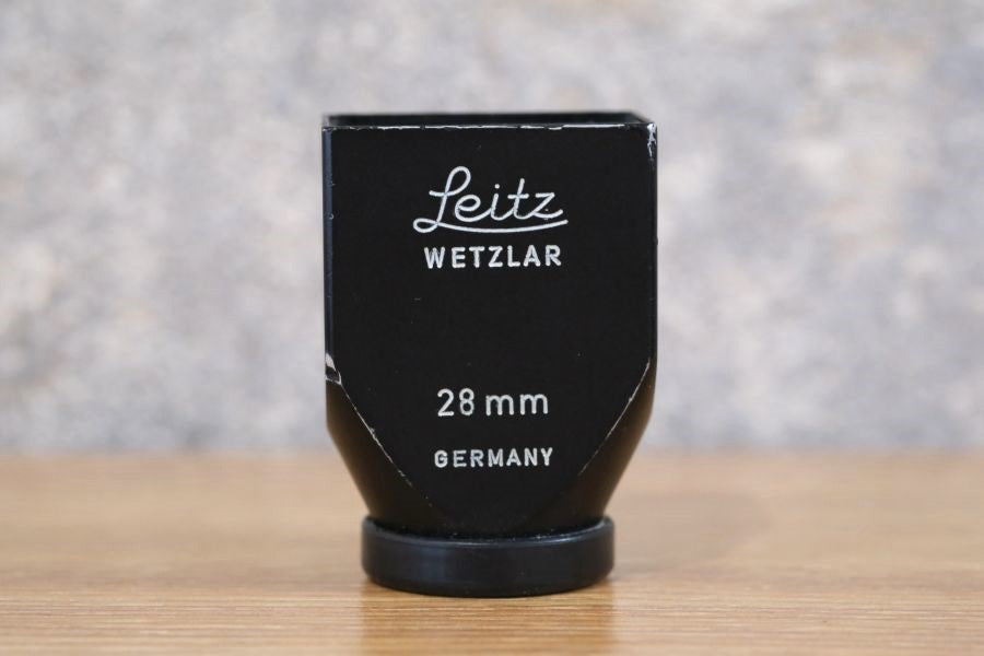 LEICA SLOOZ 28mm 金属製ファインダー ブラック
