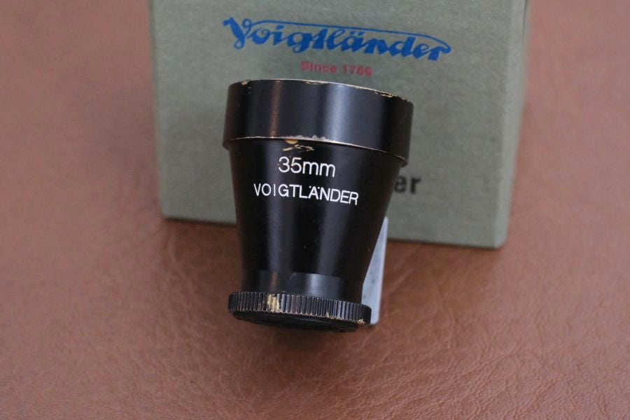 View Finder ビューファインダー M 35mm ブラック 真鍮ペイント加工