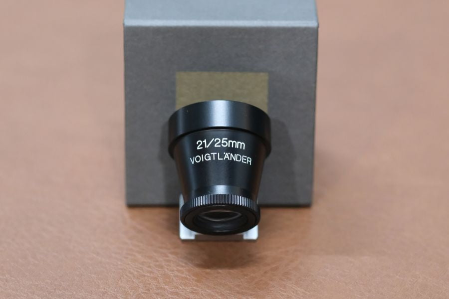 Voigtlander 21/25mm View Finder ビューファインダー Black 箱付き