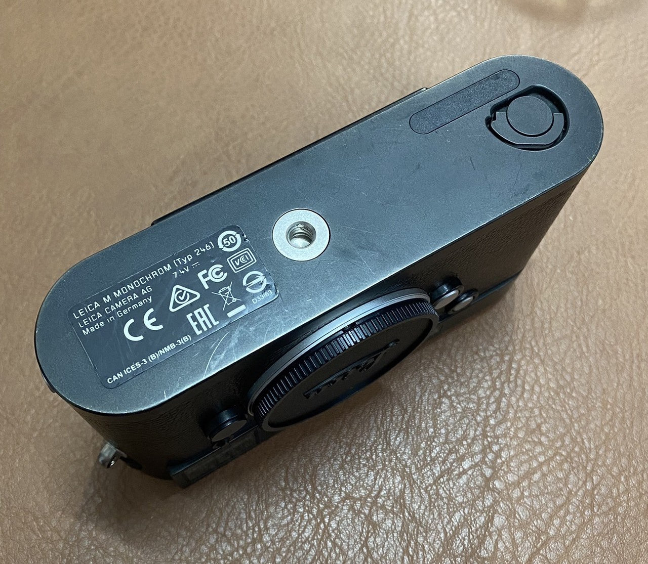 LEICA M Monochrom Typ246 Black Chrome 点検証明書付き