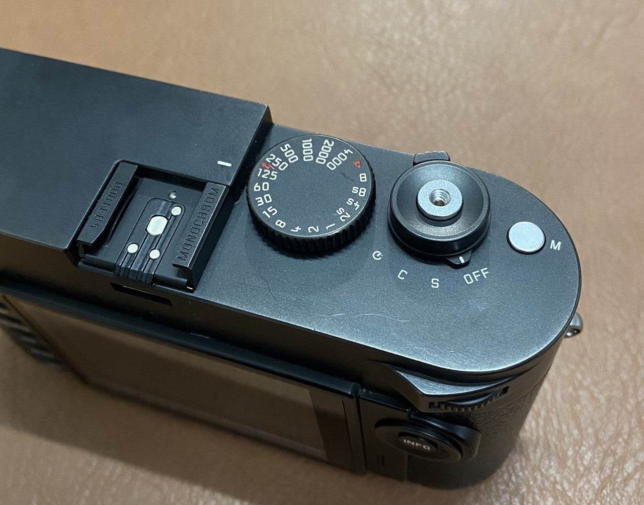 LEICA M Monochrom Typ246 Black Chrome 点検証明書付き