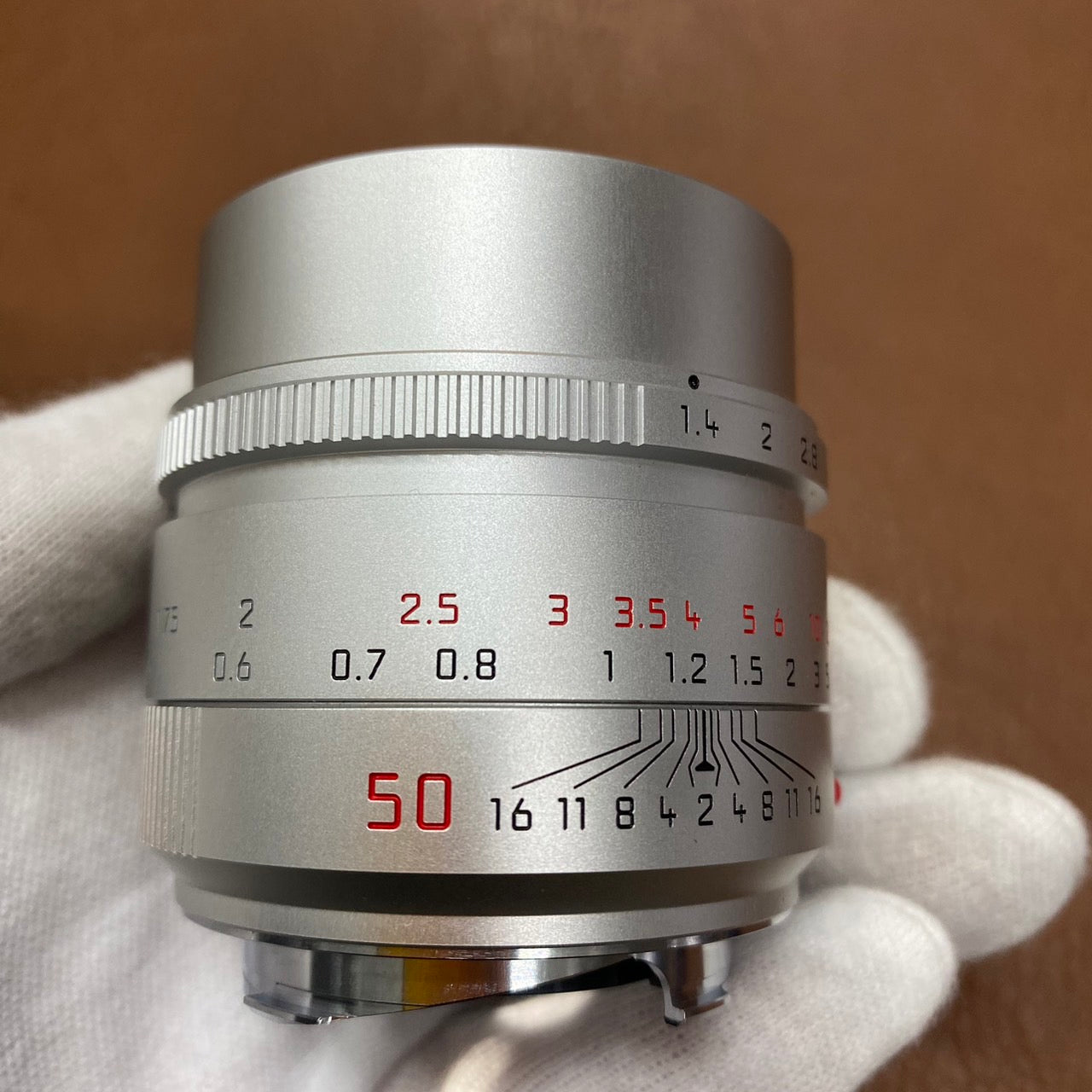 LEICA Summilux M50mm f1.4 ASPH. 11729 Silver