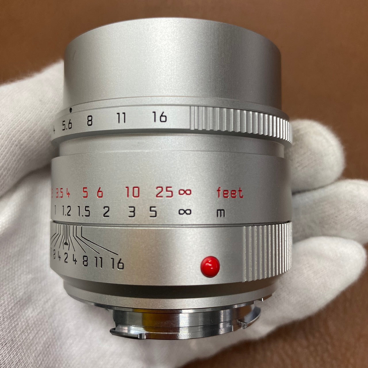 LEICA Summilux M50mm f1.4 ASPH. 11729 Silver