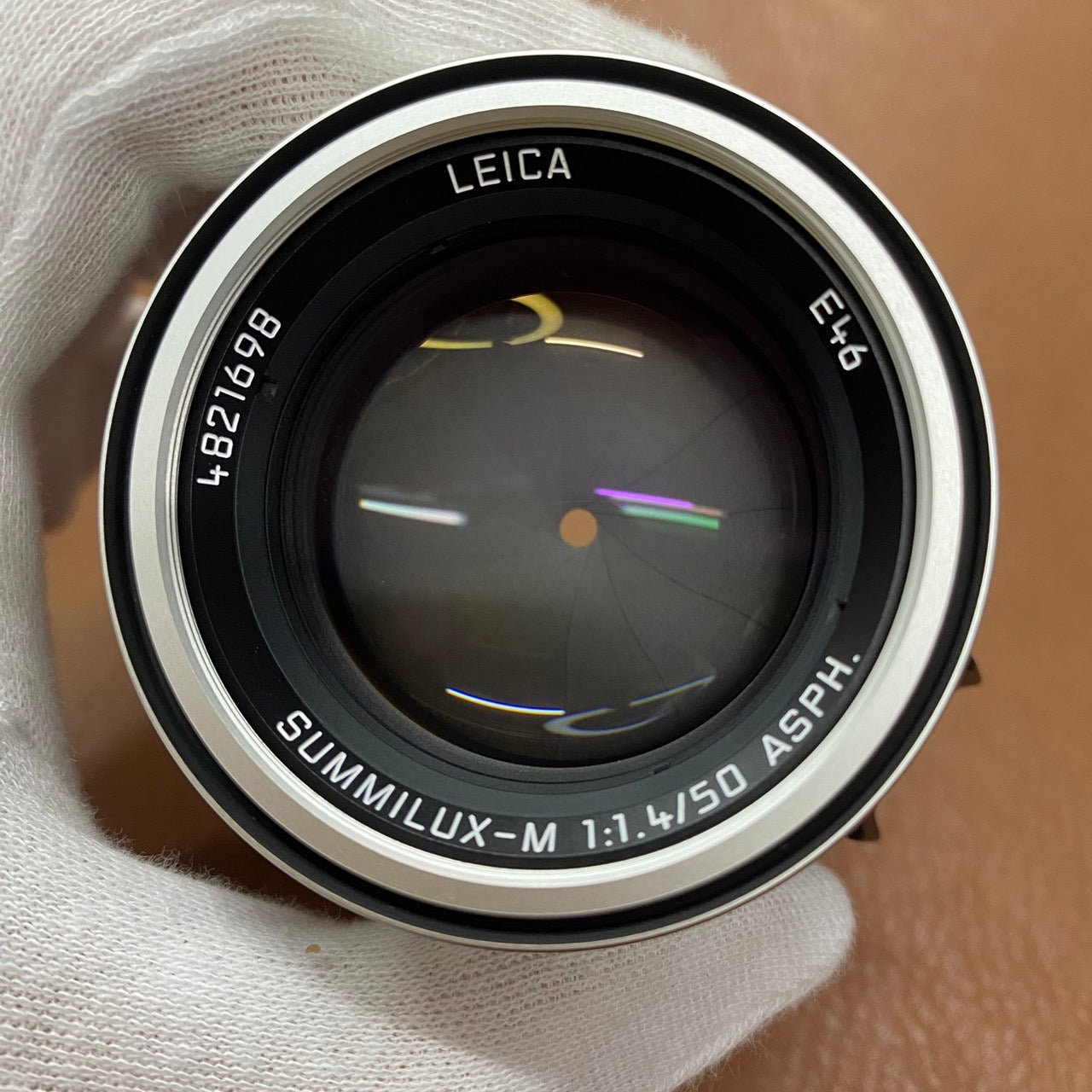 LEICA Summilux M50mm f1.4 ASPH. 11729 Silver