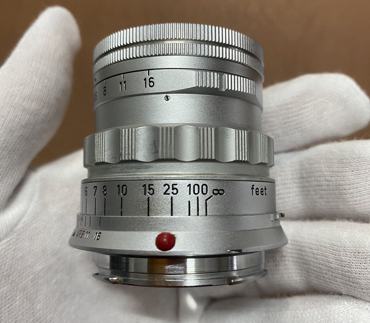 LEICA Summicron M50mm f2.0 固定鏡筒 前期 OH済み