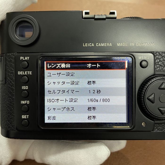 LEICA M9 Black Paint 箱付き ※CCD対策済み