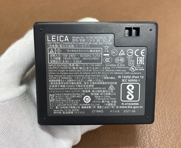 LEICA BC-SCL4 16065 チャージャー SL/SL2/Q2/Q3用