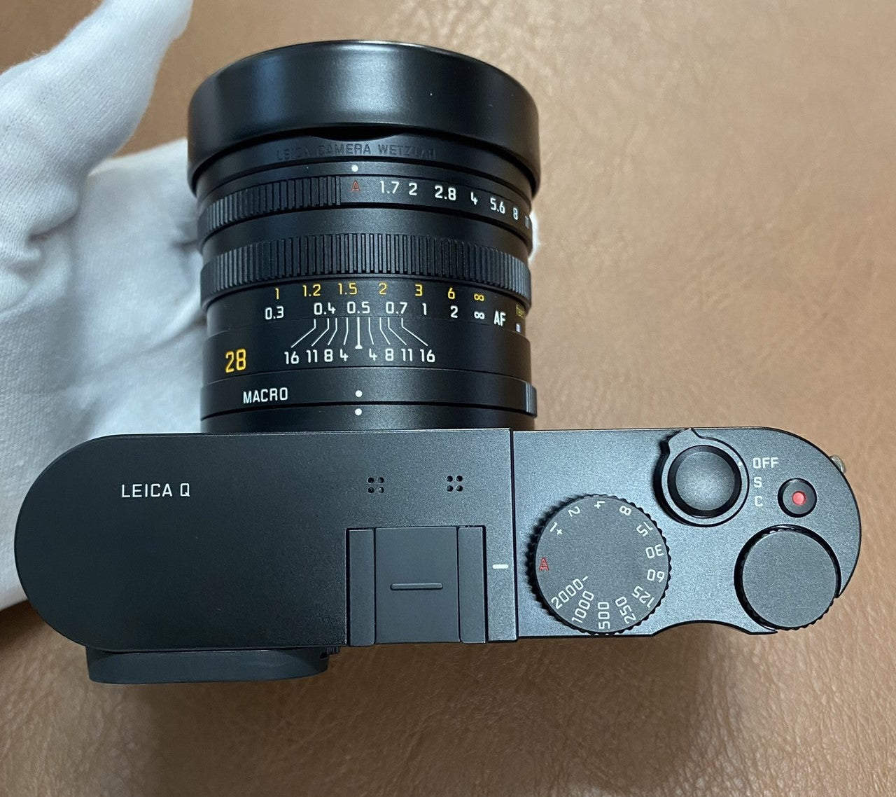 LEICA Q typ116 Black+純正ボディケース 箱付き