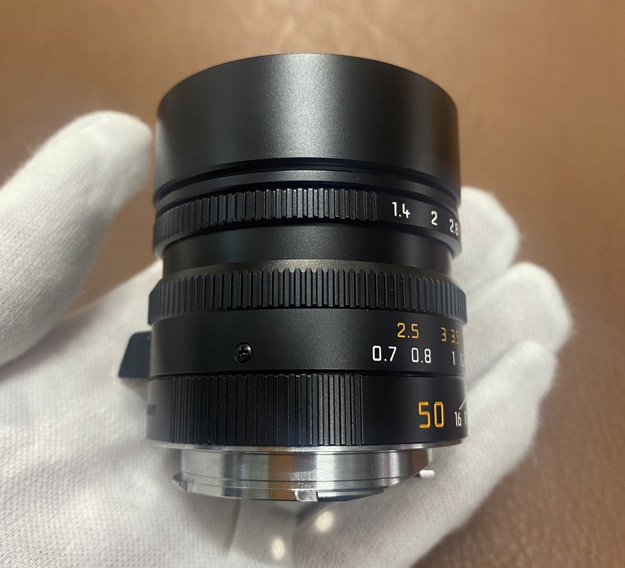 LEICA Summilux M50mm f1.4 ASPH. 6bit 11891 革ケース付き