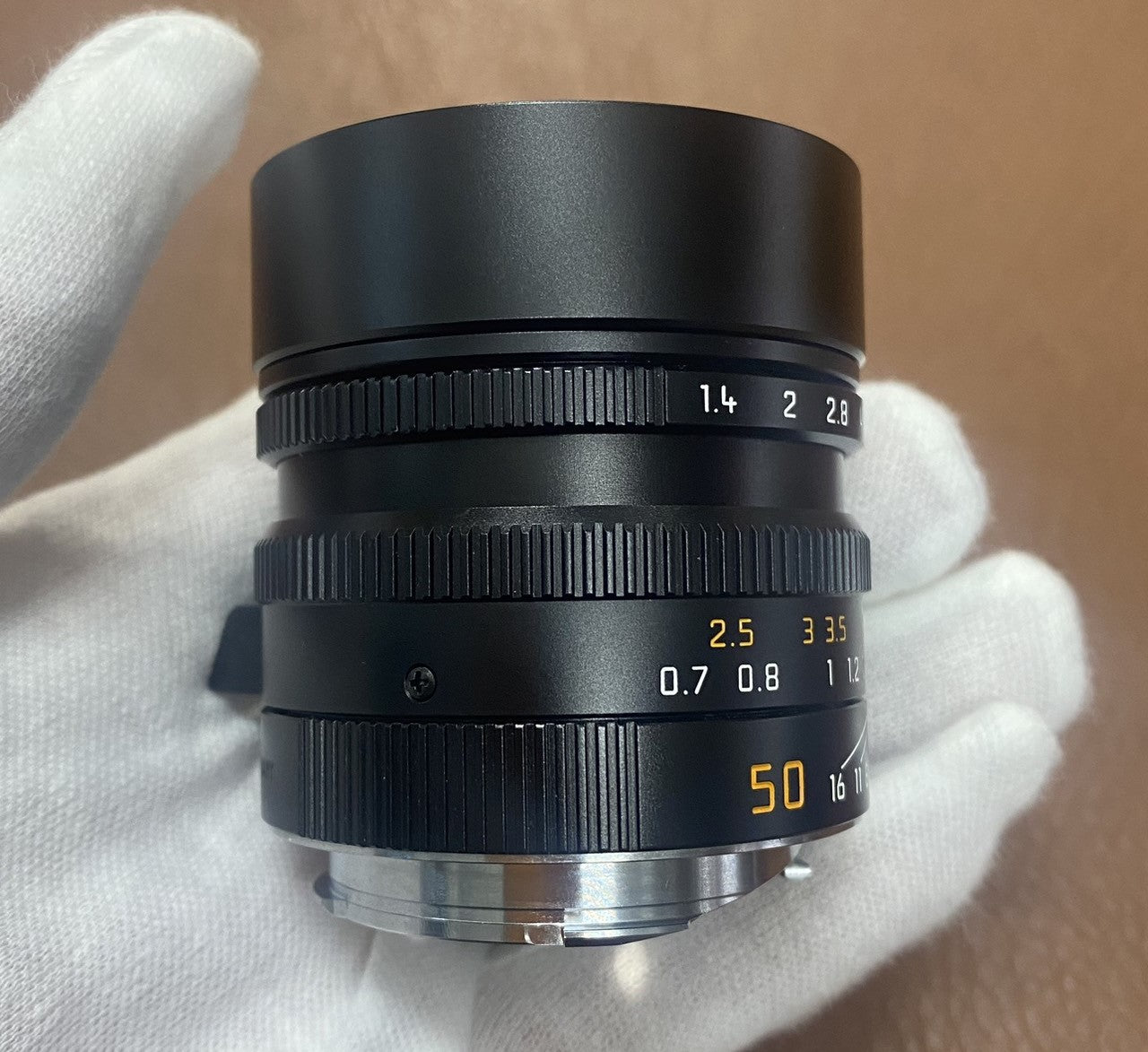 LEICA Summilux M50mm f1.4 ASPH. 6bit 11891 革ケース付き