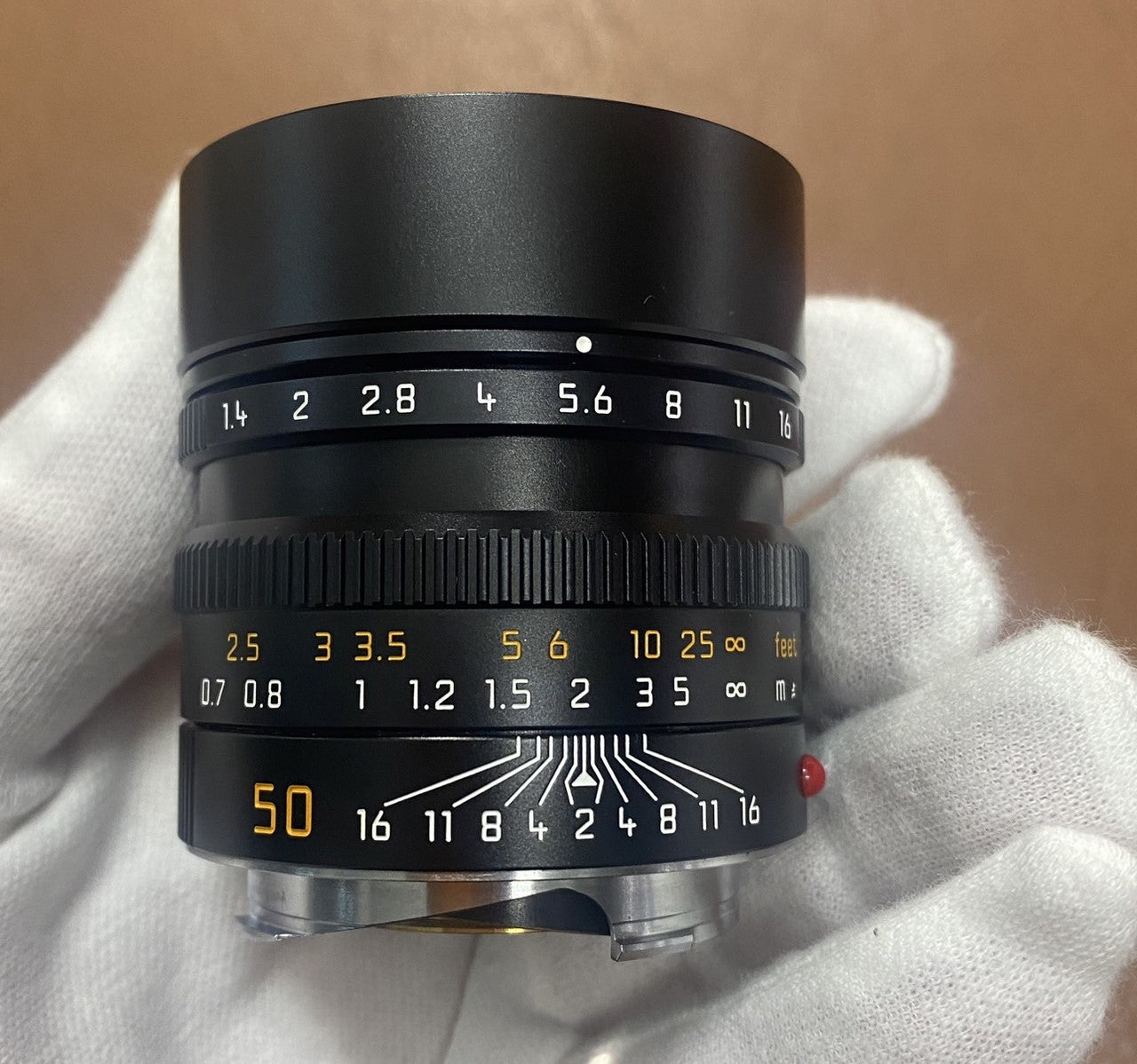 LEICA Summilux M50mm f1.4 ASPH. 6bit 11891 革ケース付き