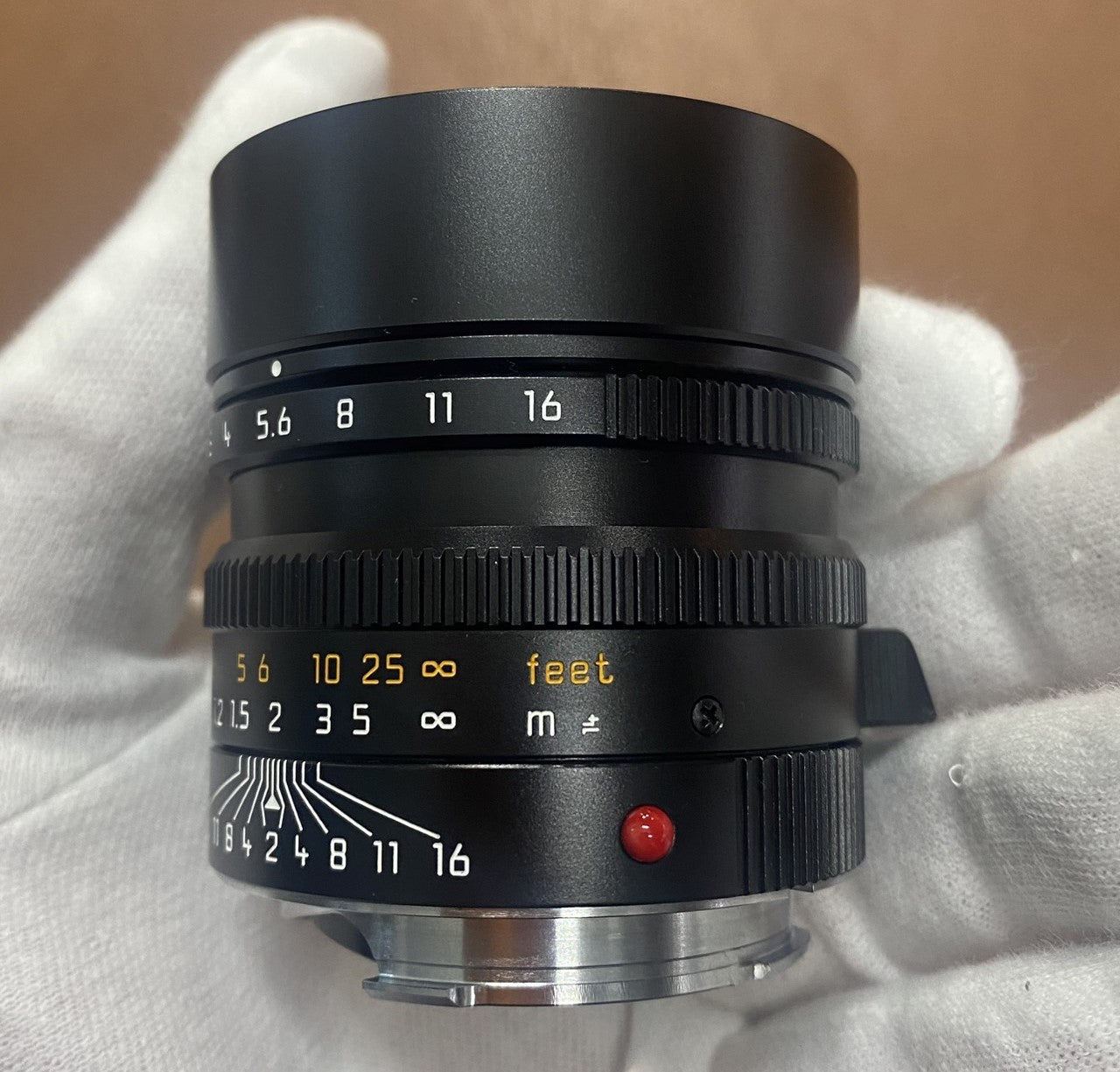 LEICA Summilux M50mm f1.4 ASPH. 6bit 11891 革ケース付き